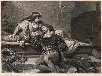 Romeo and Juliet, Act II Scene II: The Balcony Scene-G. Goldberg-Mounted Art Print