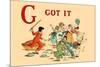 G - Got It-Kate Greenaway-Mounted Premium Giclee Print