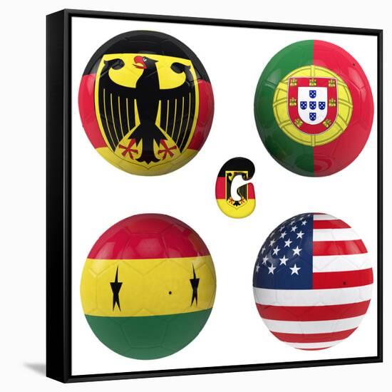 G Group of the World Cup-croreja-Framed Stretched Canvas