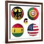 G Group of the World Cup-croreja-Framed Premium Giclee Print