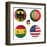 G Group of the World Cup-croreja-Framed Art Print