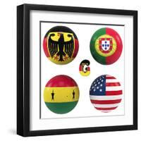 G Group of the World Cup-croreja-Framed Art Print