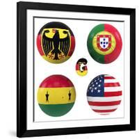 G Group of the World Cup-croreja-Framed Art Print