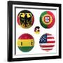 G Group of the World Cup-croreja-Framed Art Print