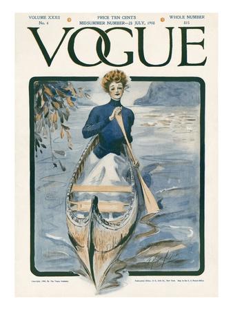 Vogue Cover - July 1908