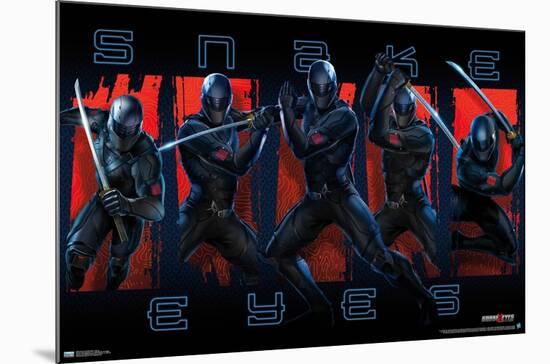 G.I. Joe: Snake Eyes - Group-Trends International-Mounted Poster