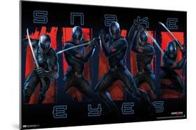 G.I. Joe: Snake Eyes - Group-Trends International-Mounted Poster