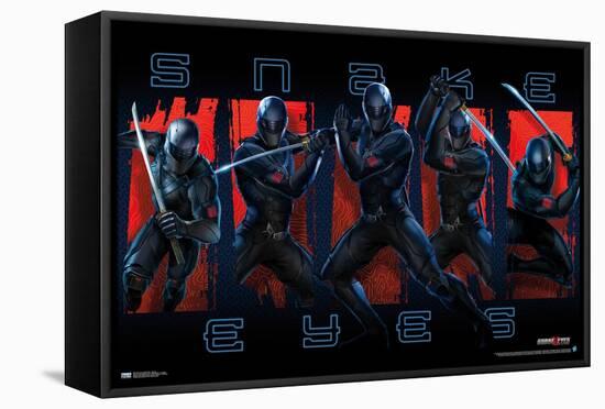 G.I. Joe: Snake Eyes - Group-Trends International-Framed Stretched Canvas