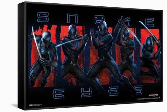 G.I. Joe: Snake Eyes - Group-Trends International-Framed Stretched Canvas