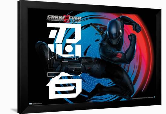 G.I. Joe: Snake Eyes - Kick-Trends International-Framed Poster