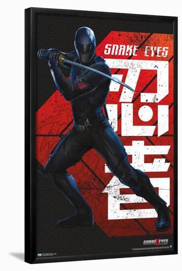 G.I. Joe: Snake Eyes - Pose-Trends International-Framed Poster