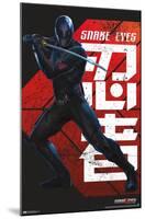 G.I. Joe: Snake Eyes - Pose-Trends International-Mounted Poster