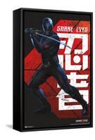 G.I. Joe: Snake Eyes - Pose-Trends International-Framed Stretched Canvas