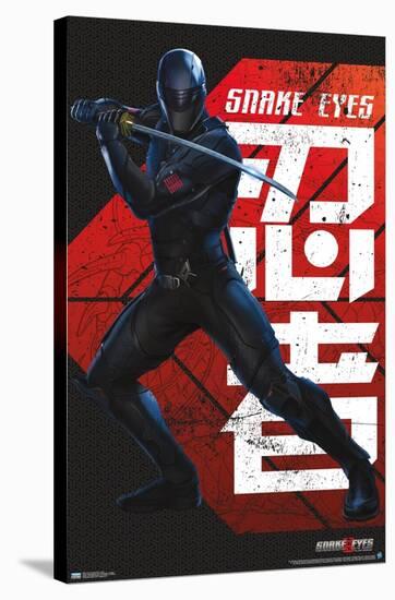 G.I. Joe: Snake Eyes - Pose-Trends International-Stretched Canvas