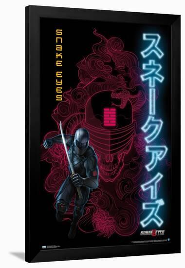 G.I. Joe: Snake Eyes - Skull-Trends International-Framed Poster