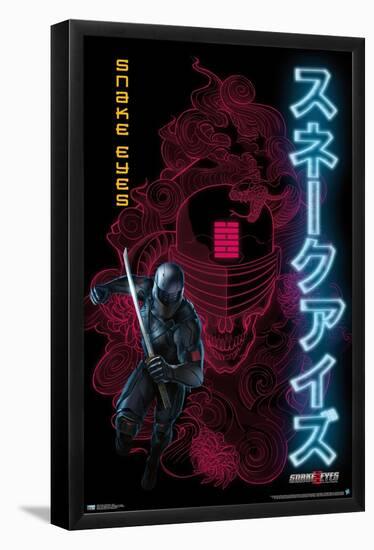 G.I. Joe: Snake Eyes - Skull-Trends International-Framed Poster
