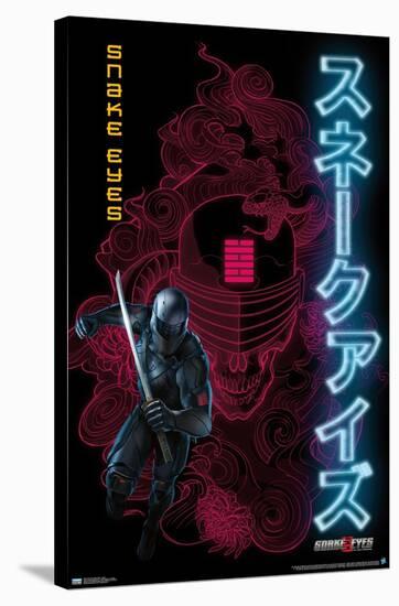 G.I. Joe: Snake Eyes - Skull-Trends International-Stretched Canvas