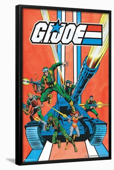 G.I. Joe - Tank-Trends International-Framed Poster