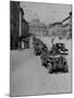 G.I.S Driving Jeeps Through the Streets-null-Mounted Photographic Print