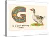 G is a Goose-null-Stretched Canvas