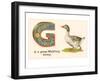 G is a Goose-null-Framed Art Print