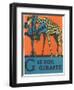 G is for Giraffe-null-Framed Art Print