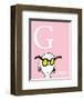 G is for Goggles (pink)-Theodor (Dr. Seuss) Geisel-Framed Art Print