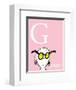 G is for Goggles (pink)-Theodor (Dr. Seuss) Geisel-Framed Art Print