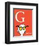 G is for Goggles (red)-Theodor (Dr. Seuss) Geisel-Framed Art Print