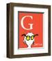 G is for Goggles (red)-Theodor (Dr. Seuss) Geisel-Framed Art Print