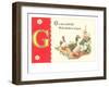 G is for Goose-null-Framed Art Print