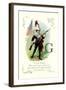 G is for Guard-null-Framed Art Print