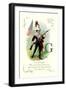 G is for Guard-null-Framed Art Print