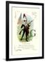 G is for Guard-null-Framed Art Print