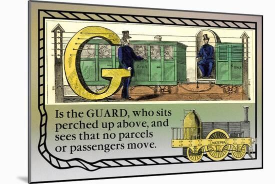 G is the Guard-null-Mounted Premium Giclee Print