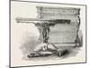 G.J. Morant, Table and Bookcase, 1851-null-Mounted Giclee Print