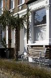 Bench Seat Outside Bay Window of Victorian Terrace-G. Jackson-Laminated Photo