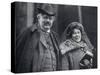 G. K. Chesterton with His Wife Frances Blogg-null-Stretched Canvas