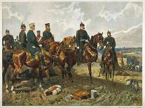 Arriving for the Hunt, 19th Century-G. Koch-Framed Stretched Canvas