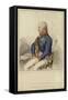 G L Von Blucher, Field Marshal of the Prussian Forces (1742-1819)-German School-Framed Stretched Canvas