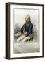 G.L. Von Blucher: Field Marshal of the Prussian Forces Engraving-null-Framed Giclee Print