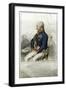G.L. Von Blucher: Field Marshal of the Prussian Forces Engraving-null-Framed Giclee Print