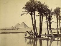 The Pyramids, 1860-69-G. Lekegian-Framed Stretched Canvas