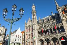 Gruuthuse Museum, Historic Center of Bruges, UNESCO World Heritage Site, Belgium, Europe-G&M-Framed Photographic Print