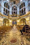 Aachen Cathedral Cupola and Barbarossa's Chandelier-G&M-Photographic Print