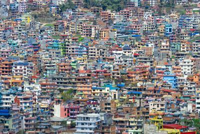 View over Kathmandu, Nepal, Asia