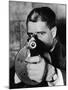 G Man Armed with a Machine Gun-null-Mounted Photographic Print