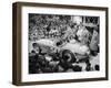 G Marzotto in a 4.1 Ferrari, Taking Part in the Mille Miglia, 1953-null-Framed Photographic Print