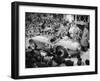 G Marzotto in a 4.1 Ferrari, Taking Part in the Mille Miglia, 1953-null-Framed Photographic Print