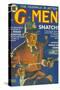 G-Men, FBI Detectives Pulp Fiction Magazine, USA, 1935-null-Stretched Canvas